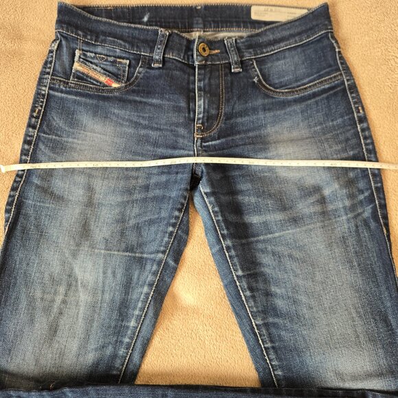 Y2K DIESEL Womens Livier Super Slim Jegging Jeans size 27 - Picture 14 of 15